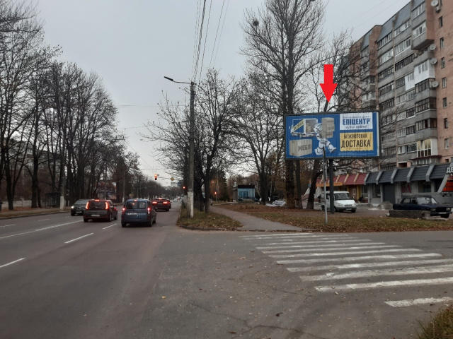 Призма 6x3, Покровська вул. (Щорса вул.), 94 (супер-маркет "ВОПАК", Управління патрульної поліції у м. Житомирі, ЖК "Капучіно", Агротехнічний коледж), в напрямку з міста Призма 6x3, Покровська вул. (Щорса вул.), 94 (супер-маркет "ВОПАК", Управління патрульної поліції у м. Житомирі, ЖК "Капучіно", Агротехнічний коледж), в напрямку з міста