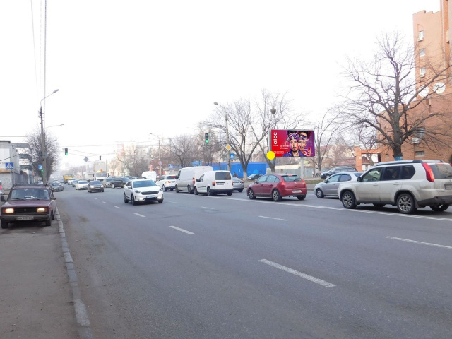 Щит 6x3,  Скляренко вул., на перехресті з Куренівської вул., з центру