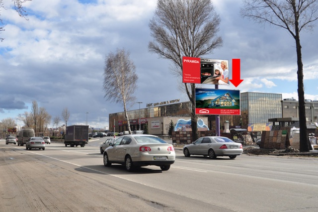 Щит 6x3,  Кільцева дорога, (ТЦ "Аракс", супермаркеТ "Метро", "Епіцентр"), нижня, в напрямку Одеської пл.