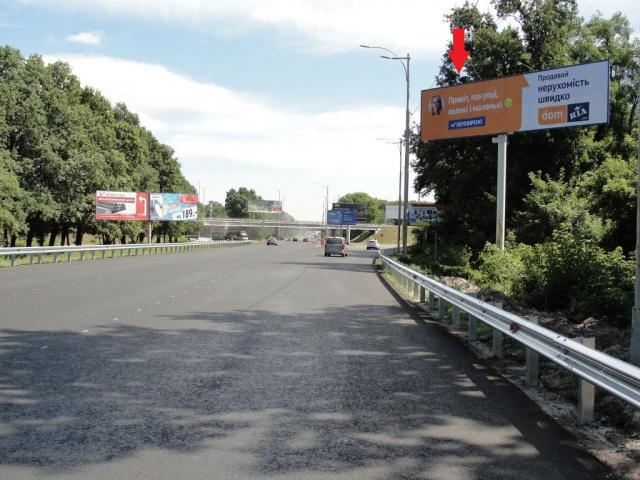 Щит 6x3,  Бориспільське шосе в Аеропорт "Бориспіль", 33-й км, (АЗС "Shell", ландшафтний дизайн "Мій Сад", "ВіДі АвтоСіті Бориспіль"),  лівий