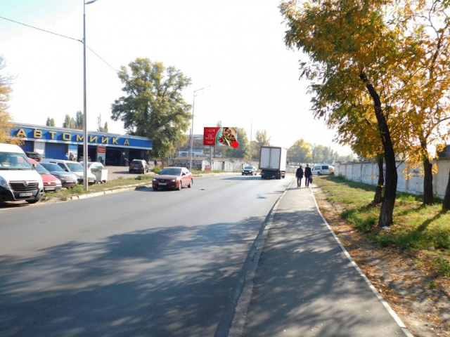 Щит 6x3,  Сверстюка Євгена вул. (Раскової Марини)