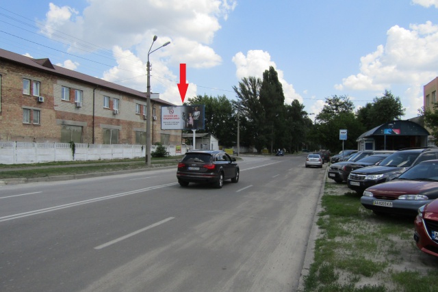 Щит 6x3,  Клеманська вул., 1 (АЗС "WOG", Текстиль контакт), в напрямку Сортувальна вул.