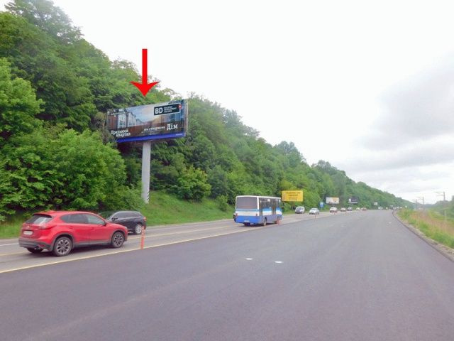 Суперборд 4x12,  в'їзд до Києва, з боку Знам'янки, після повороту на н.п.Леснікі, від котедж.городка Грінвіч Хілл