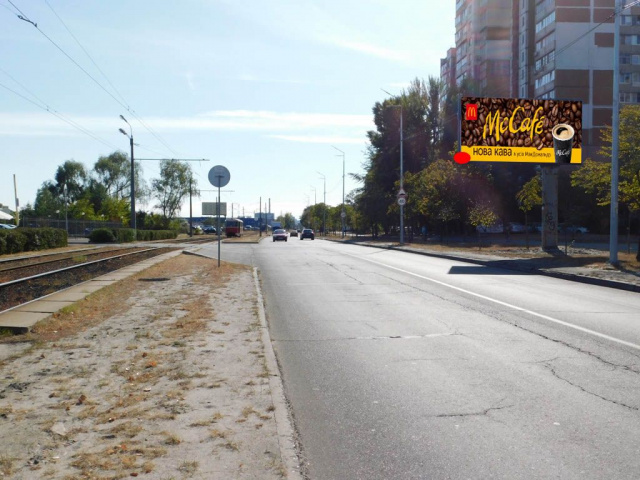 Щит 6x3,  Закревського Миколи вул. 71 напроти