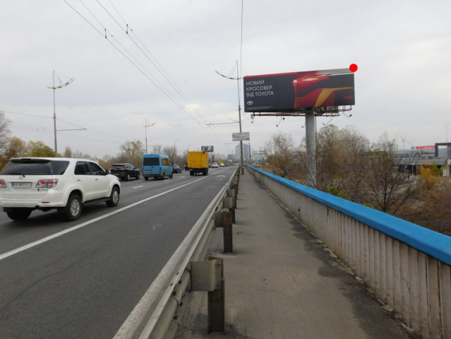 Суперборд 4x12,  Шухевича Романа пр-т (з`їзд з мосту на лівий берег)