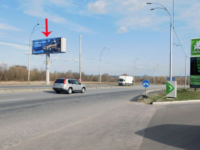 Суперборд 4x12,  Заболотного академіка вул., поруч заправка "ОККО", до Одеської пл.