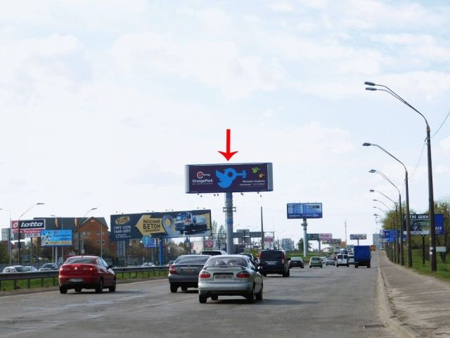 Суперборд 4x12,  Кільцева дорога 17, навпроти ринок Борщагівський, до Перемоги пр-т, ст.м. Академмістечко