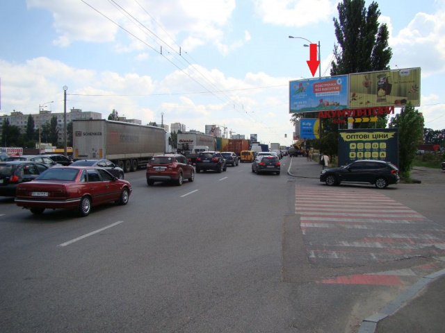 Призма 6x3,  Кільцева дорога- поворот до ТЦ "Ашан" (в напрямку Софіївська Борщагівка) лівий