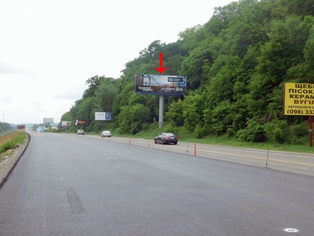 Суперборд 4x12,  виїзд з Києва, до Знам'янки, перед поворотом на н.п.Леснікі, до котедж. містечка Грінвіч Хілл