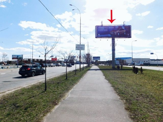 Суперборд 4x12,  Палладіна пр-т, біля Стеценко вул., до ст.м. Академмістечко, Перемоги пр-т
